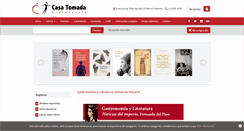 Desktop Screenshot of libreriacasatomada.com